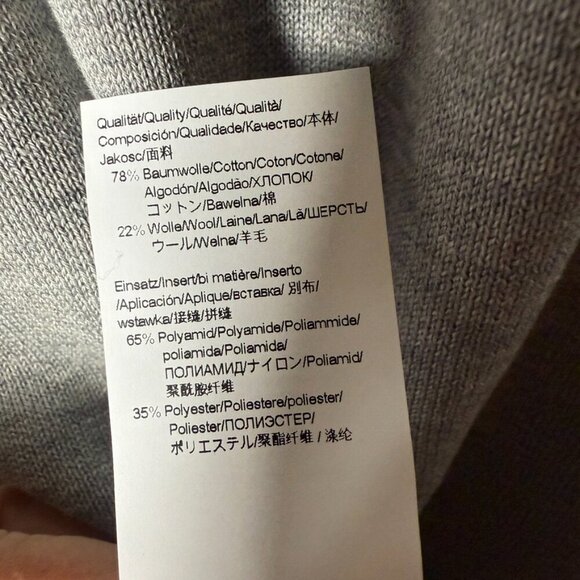 HUGO BOSS SWEATER- XL COTTON/WOOL BLEND NWOT - Picture 5 of 6